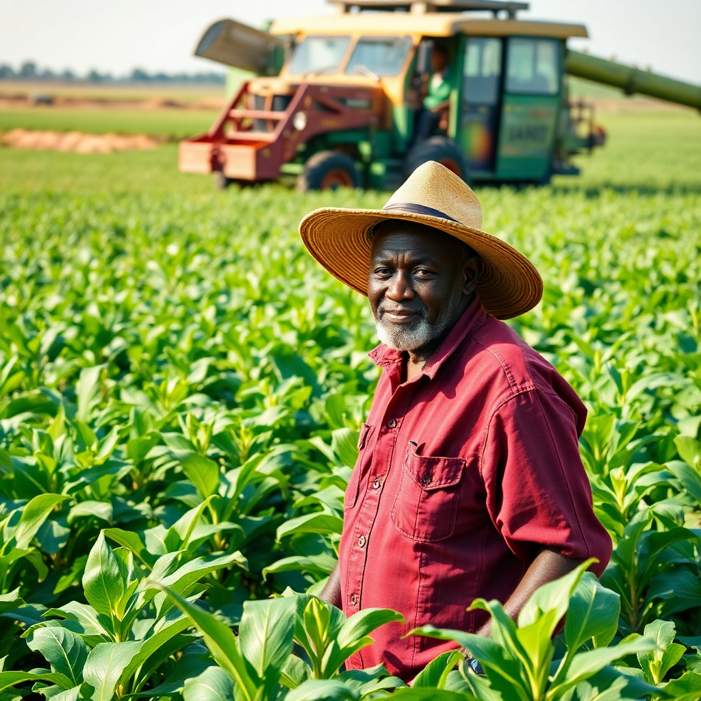 Farmer in field - Success Story